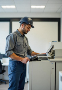 REVISANDO LA FOTOCOPIADORA