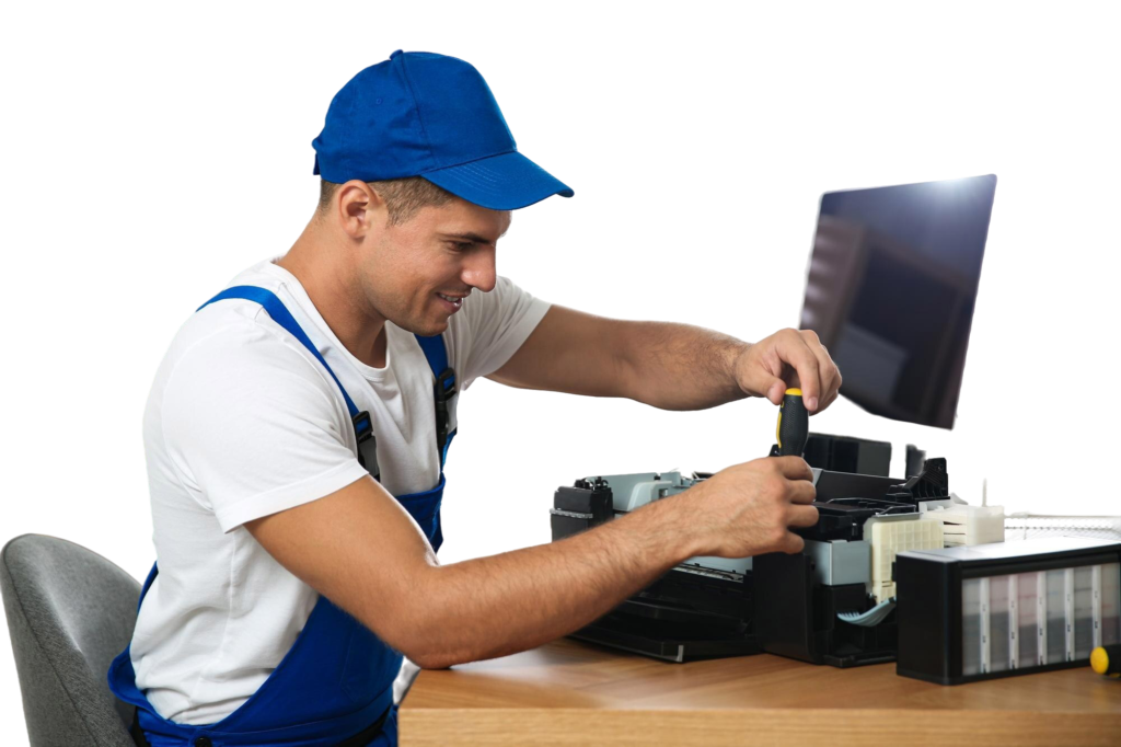 ARREGLANDO LA FOTOCOPIADORA